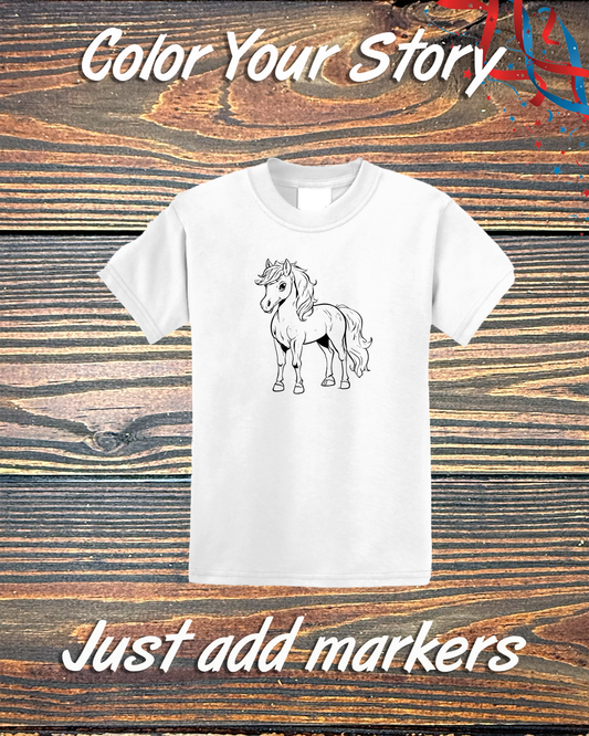 Horses Equine Youth Collection - Color Your Story